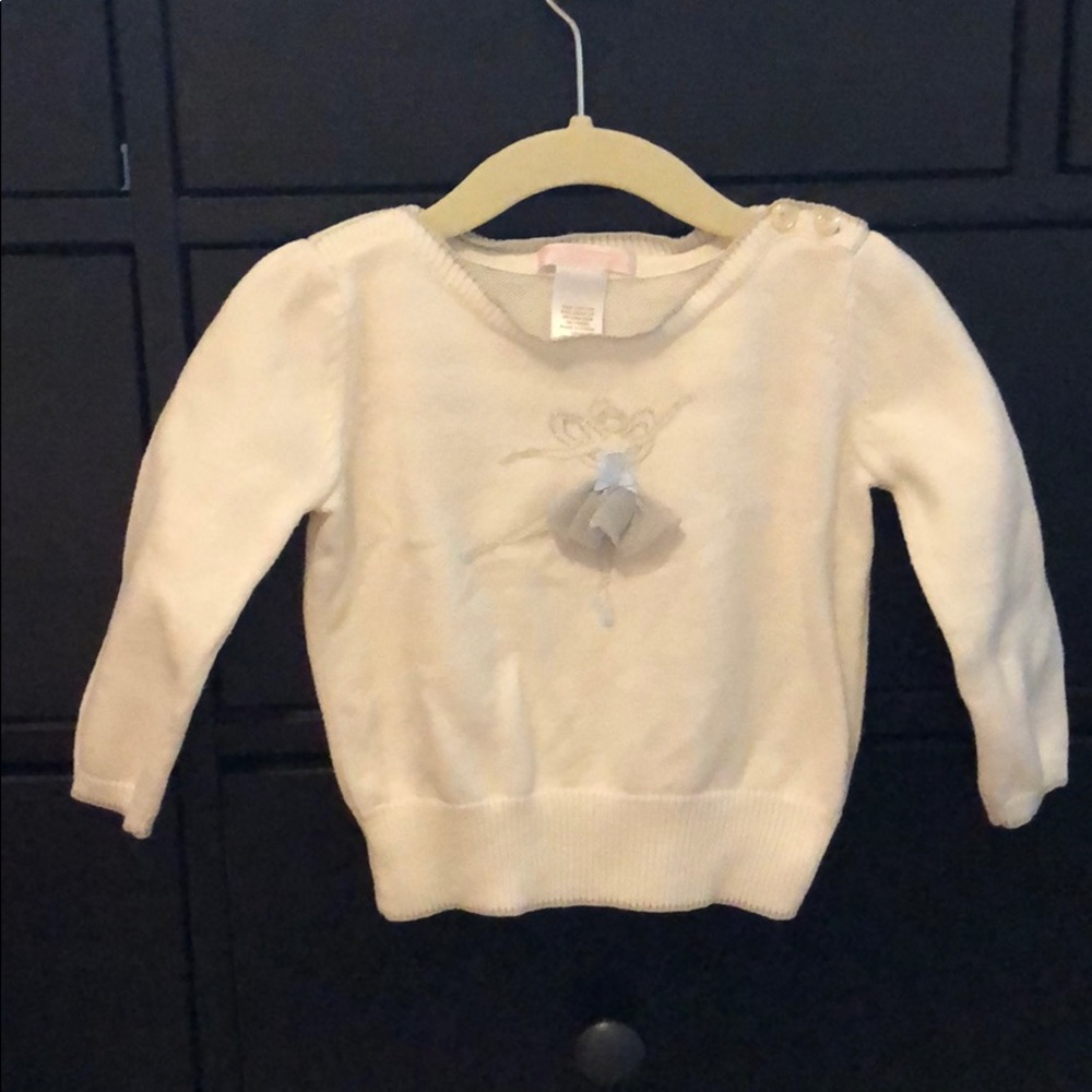 Janie and jack 12-18 month ivory sweater